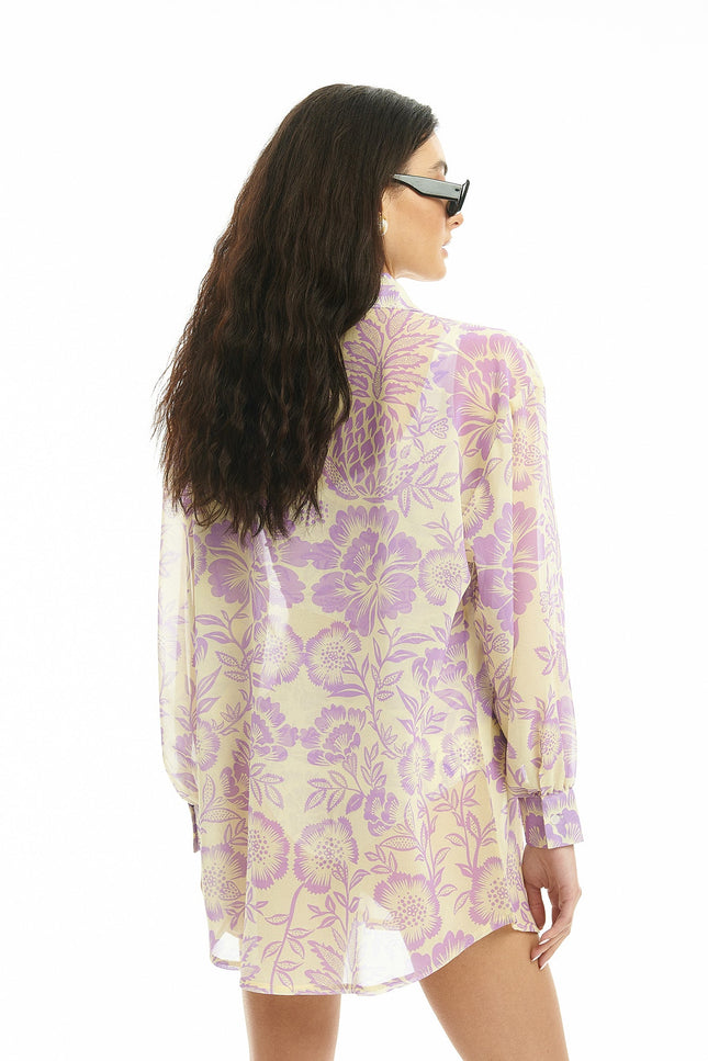 Five p.m. | Corfu Shirt lilac