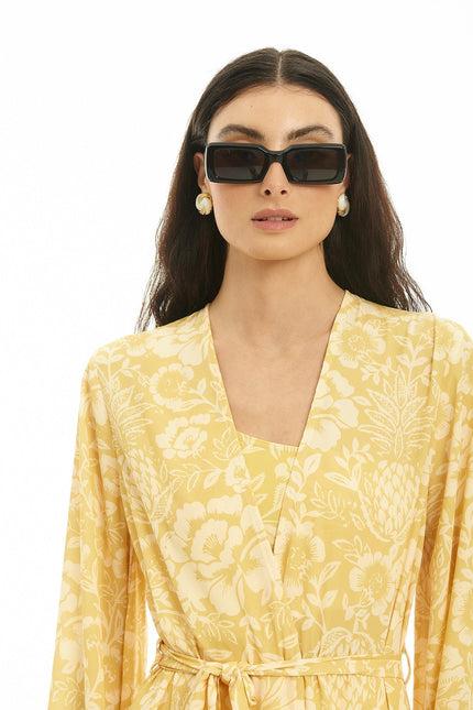 Five p.m. | Lugano Corfu Kimono yellow