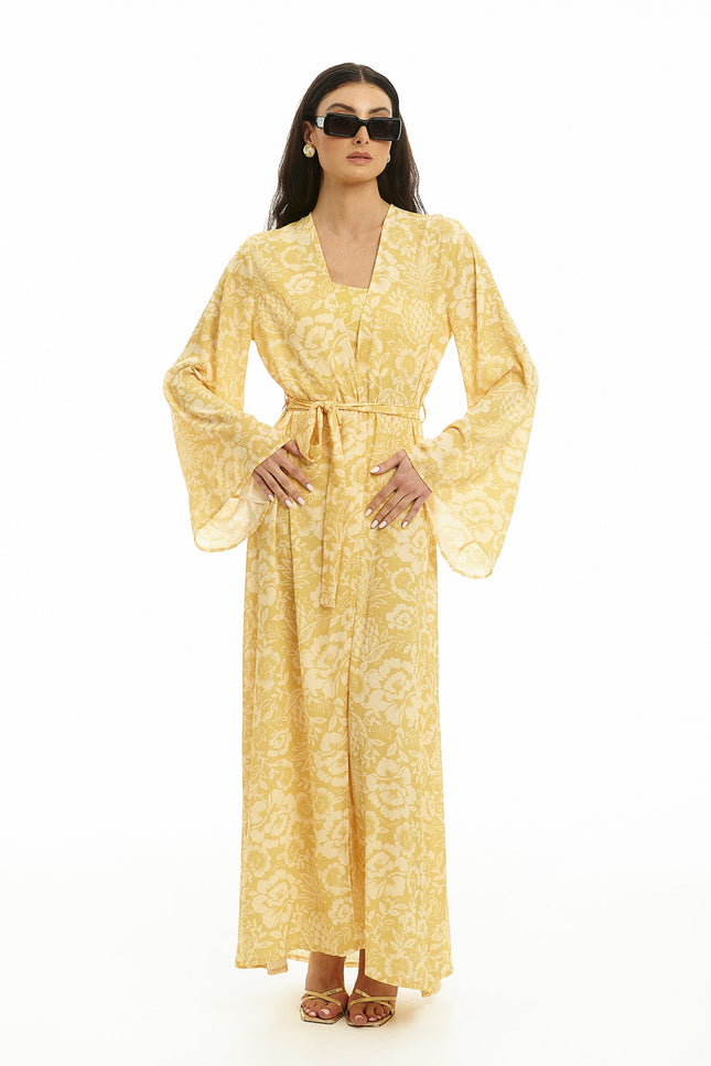 Five p.m. | Kimono Lugano Corfu żółte
