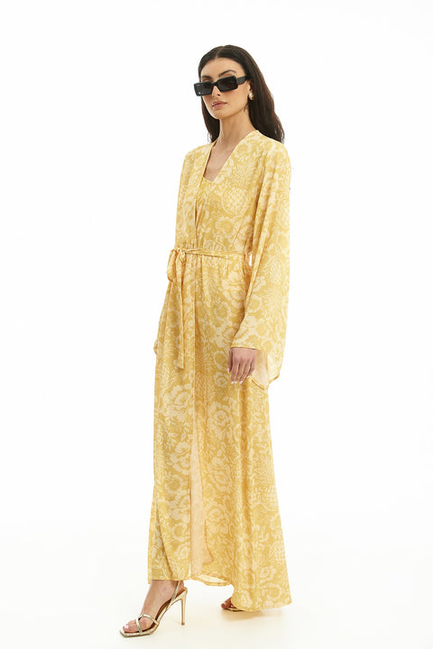 Five p.m. | Lugano Corfu Kimono yellow
