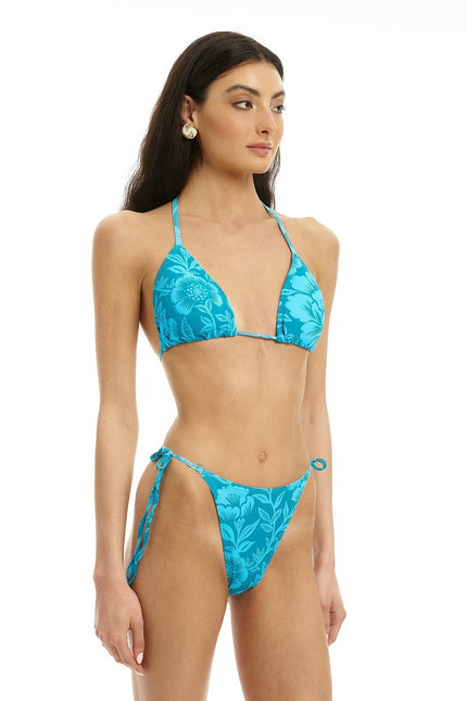 Five p.m. | Corfu Bikini Set green