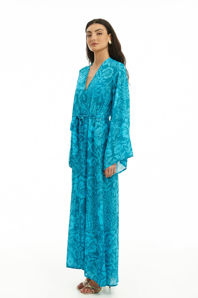 Five p.m. | Kimono Lugano Corfu niebieskie