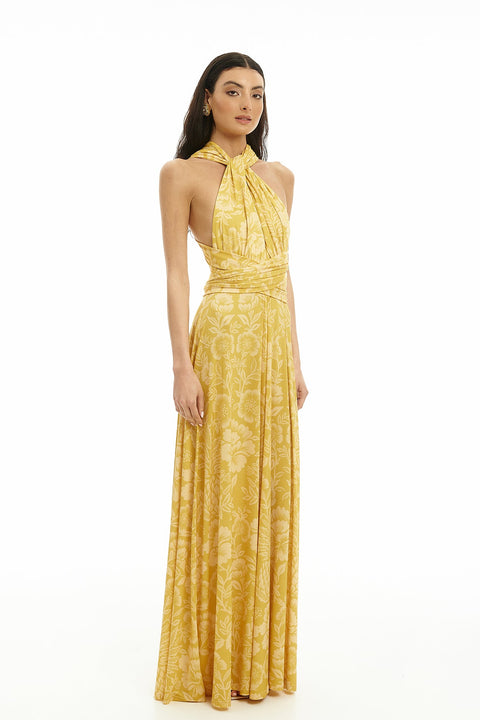 Five p.m. | Maldives Corfu Maxi Dress yellow