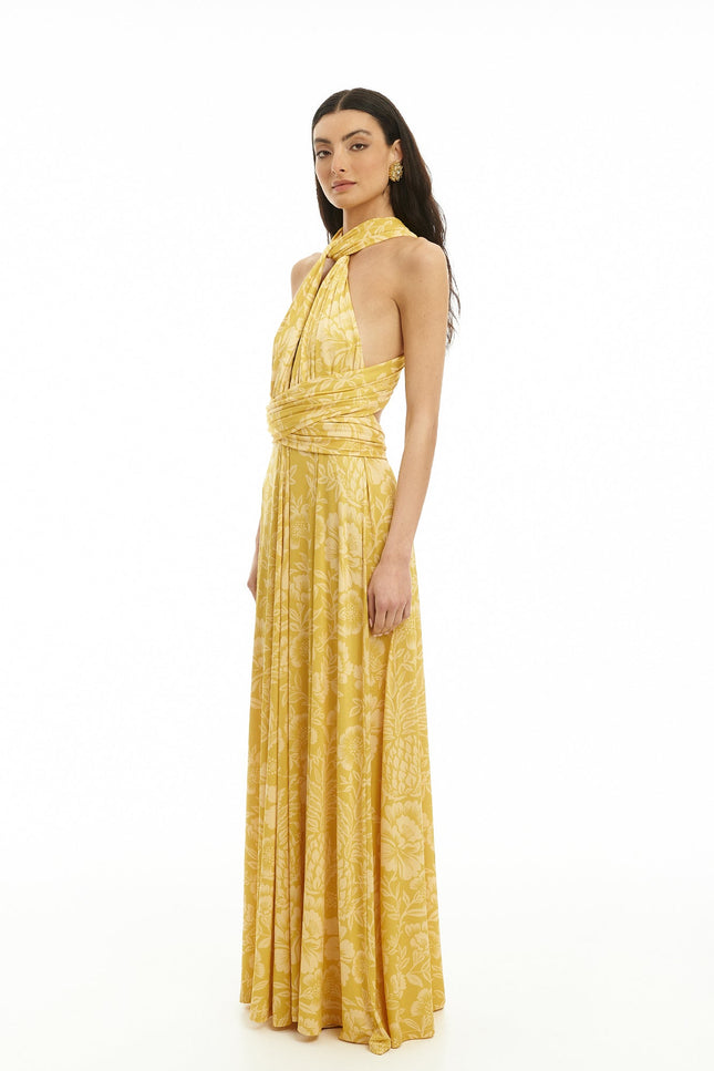 Five p.m. | Maldives Corfu Maxi Dress yellow