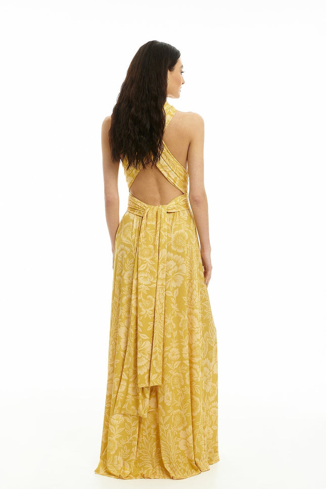 Five p.m. | Maldives Corfu Maxi Dress yellow