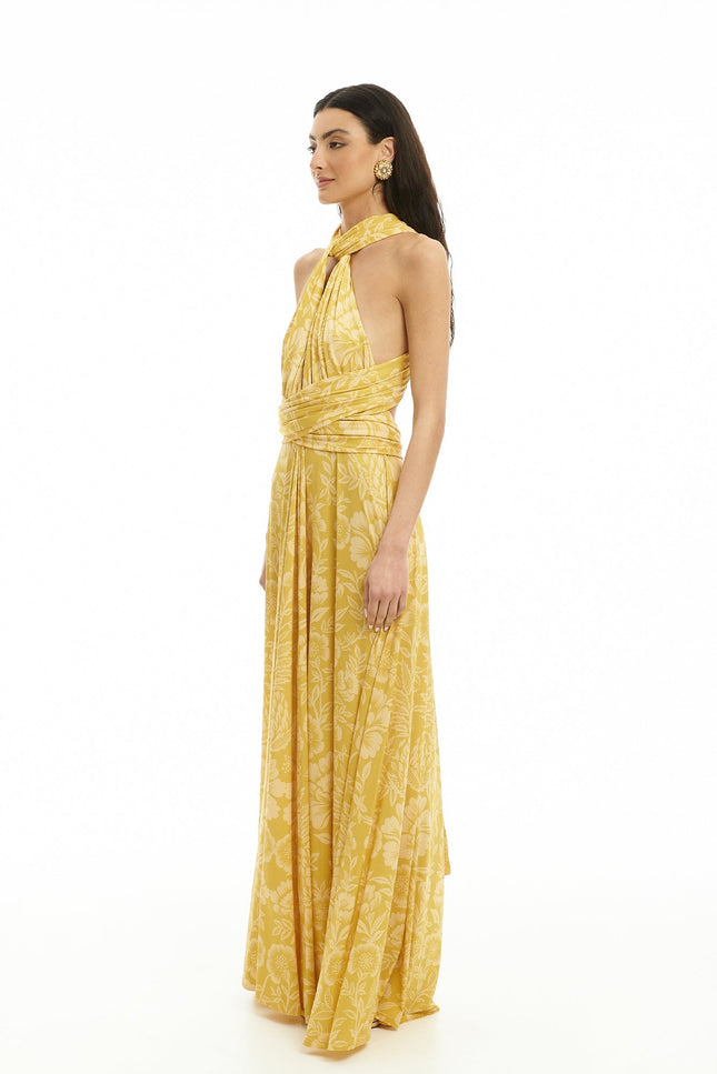 Five p.m. | Maldives Corfu Maxi Dress yellow