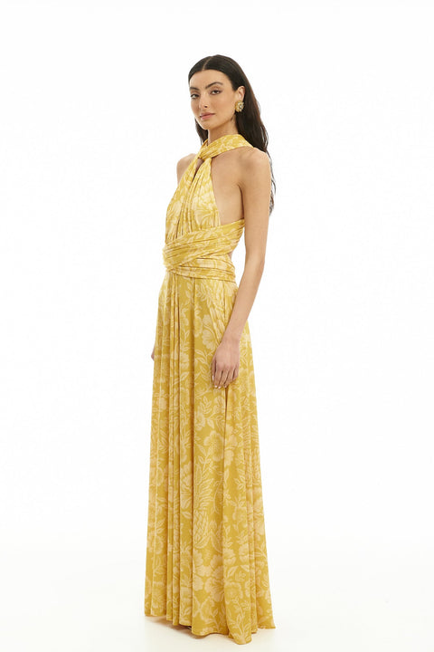 Five p.m. | Maldives Corfu Maxi Dress yellow