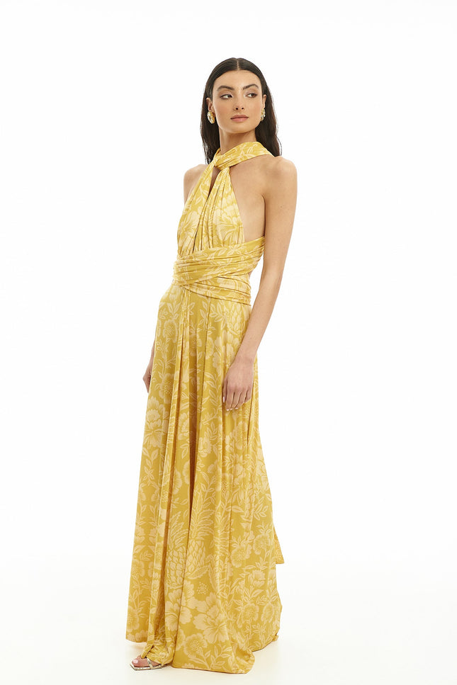 Five p.m. | Maldives Corfu Maxi Dress yellow