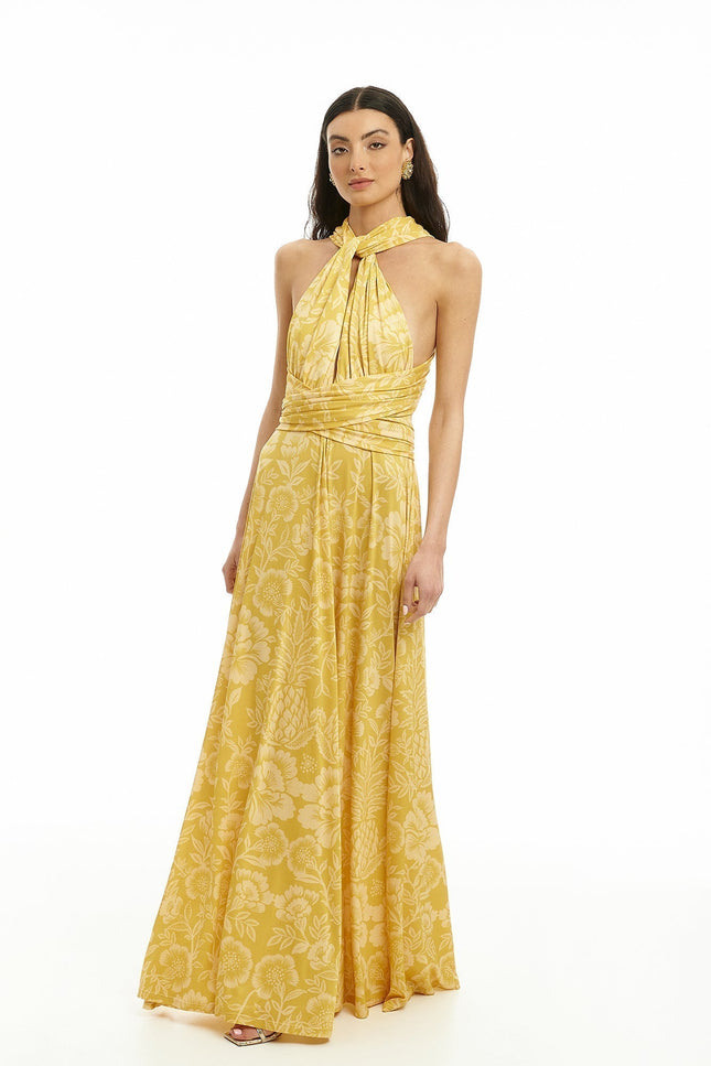Five p.m. | Maldives Corfu Maxi Dress yellow