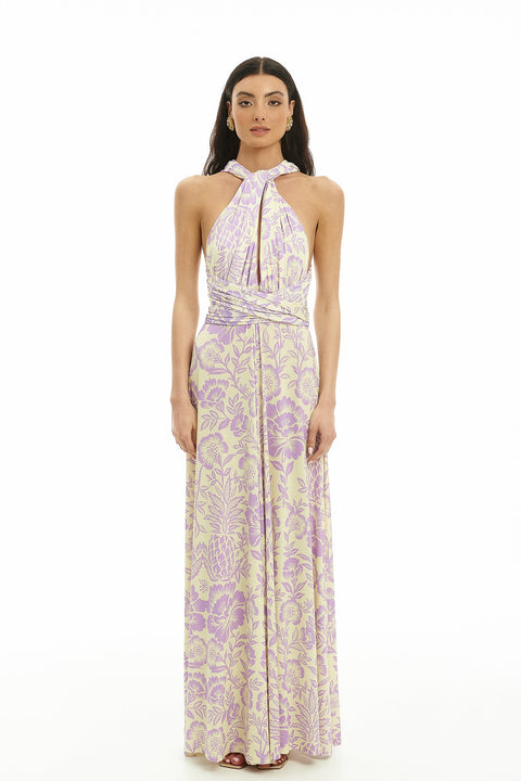 Five p.m. | Maldives Corfu Maxi Dress purple