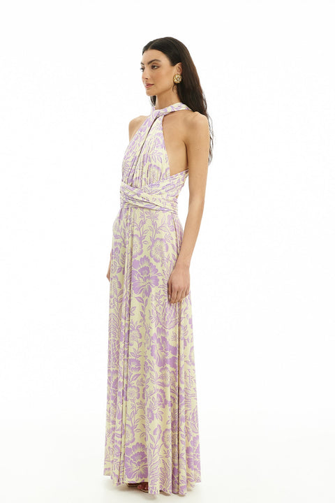 Five p.m. | Maldives Corfu Maxi Dress purple