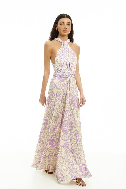 Five p.m. | Maldives Corfu Maxi Dress purple