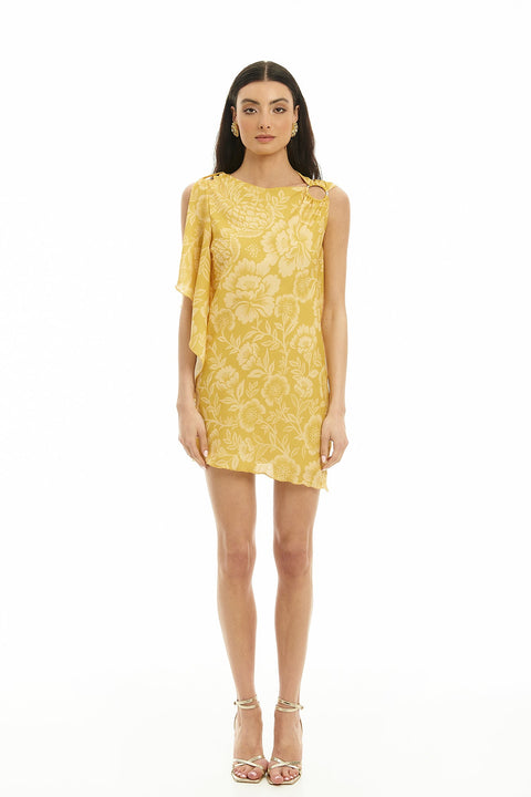 Five p.m. | Positano Corfu Mini Dress yellow