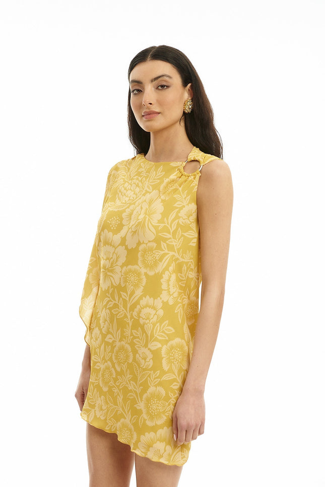 Five p.m. | Positano Corfu Mini Dress yellow