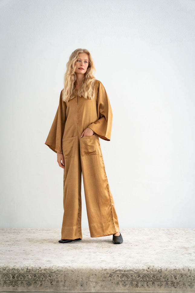 A Perfect Nomad | Silk Jumpsuit