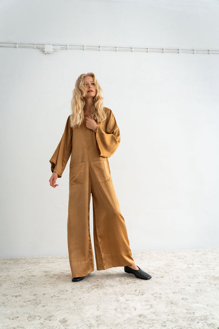 A Perfect Nomad | Silk Jumpsuit