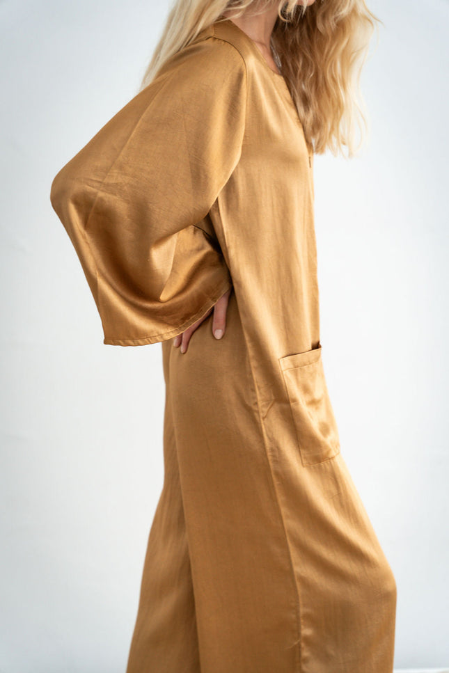 A Perfect Nomad | Silk Jumpsuit