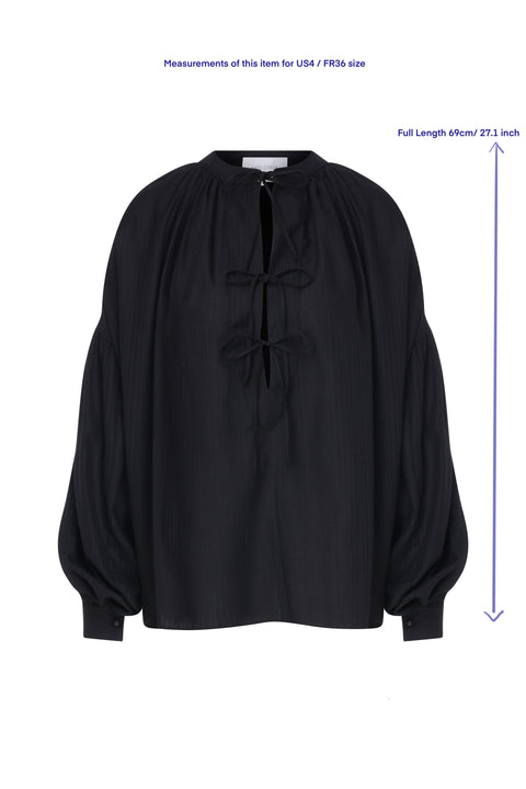 Nazli Ceren | Eve Shirt black