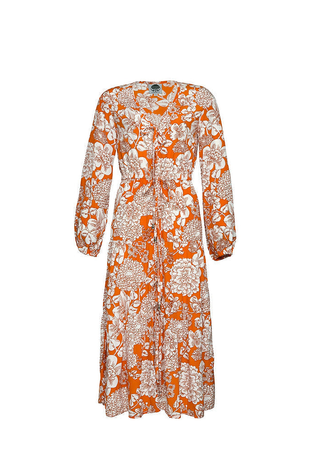 State Of Georgia I PARACHUTE DRESS - Wallpaper Floral OJ