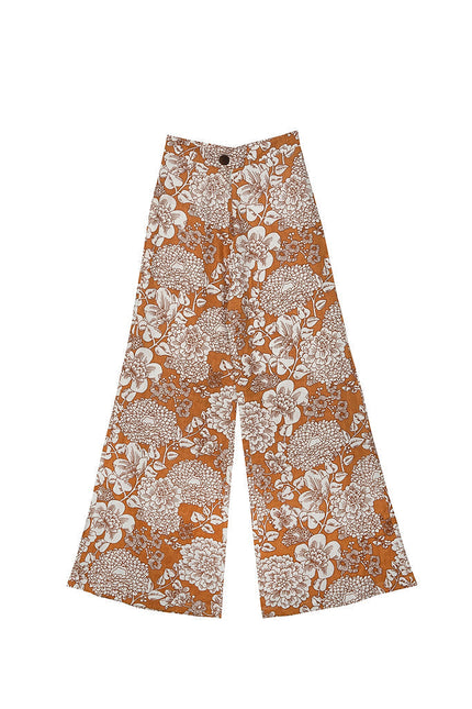 State Of Georgia I BOARDWALK LINEN PANT Wallpaper Almond