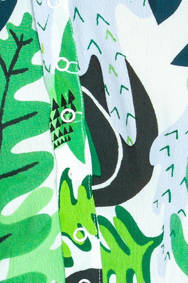 State Of Georgia I THE PARACHUTE DRESS IN CACTUS GREEN