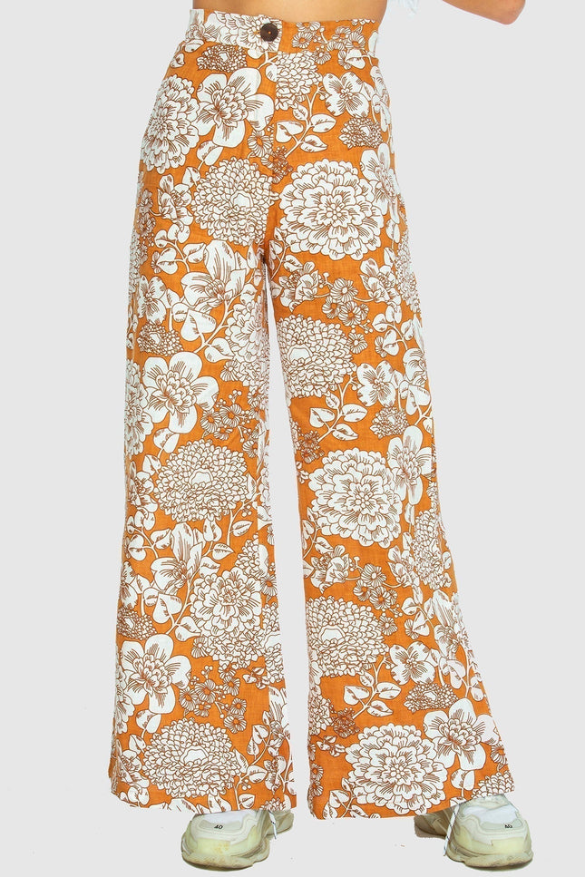 State Of Georgia I BOARDWALK LINEN PANT Wallpaper Almond