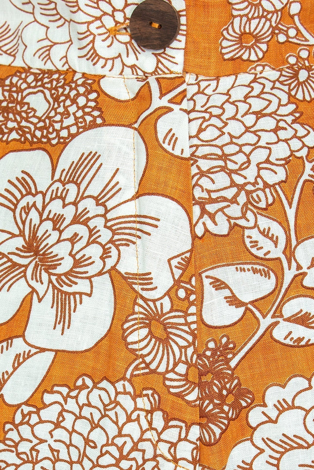 State Of Georgia I BOARDWALK LINEN PANT Wallpaper Almond