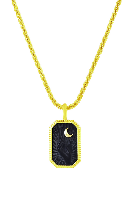 Arvino | Lunar Carbon Turquoise Necklace