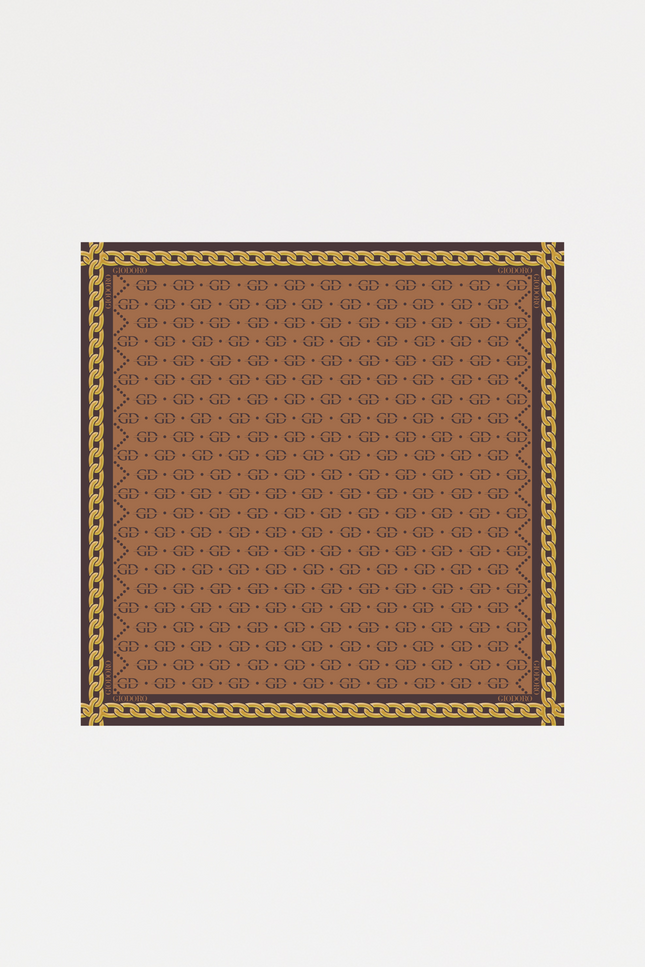 GIODORO | GD Print Silk Scarf 65