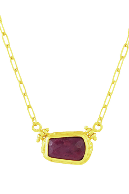Arvino | Ruby Reflections Necklace