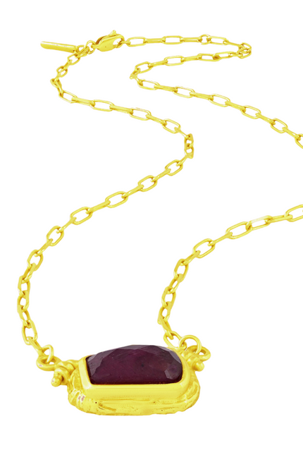 Arvino | Ruby Reflections Necklace