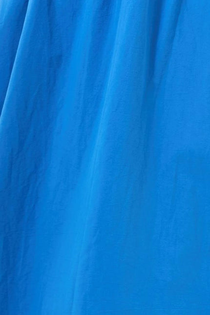 Zoeline Recycled Cotton Midaxi Skirt - Blue - Styled