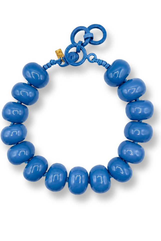 Michael Nash Jewelry | Vivienne Cornflower Blue Resin Necklace