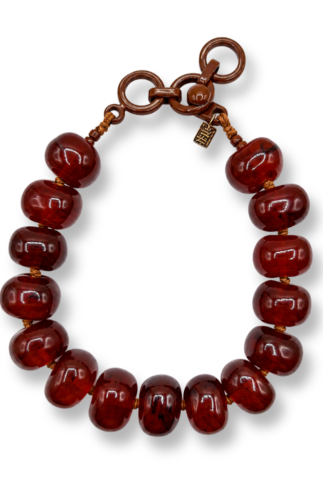 Michael Nash Jewelry | Vivienne Tortoise Resin Necklace