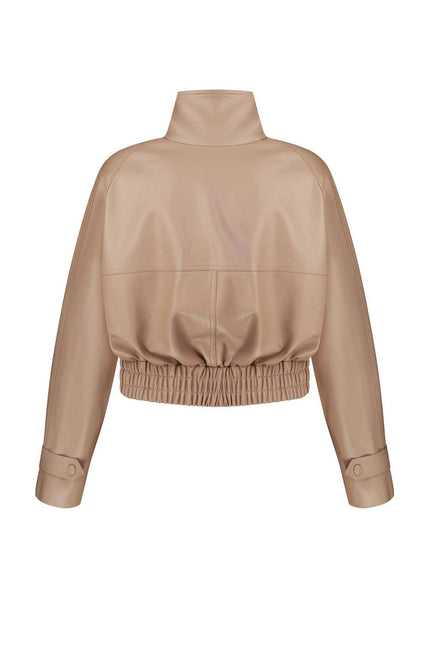 Kolosova | Kurtka typu bomber z ekoskóry