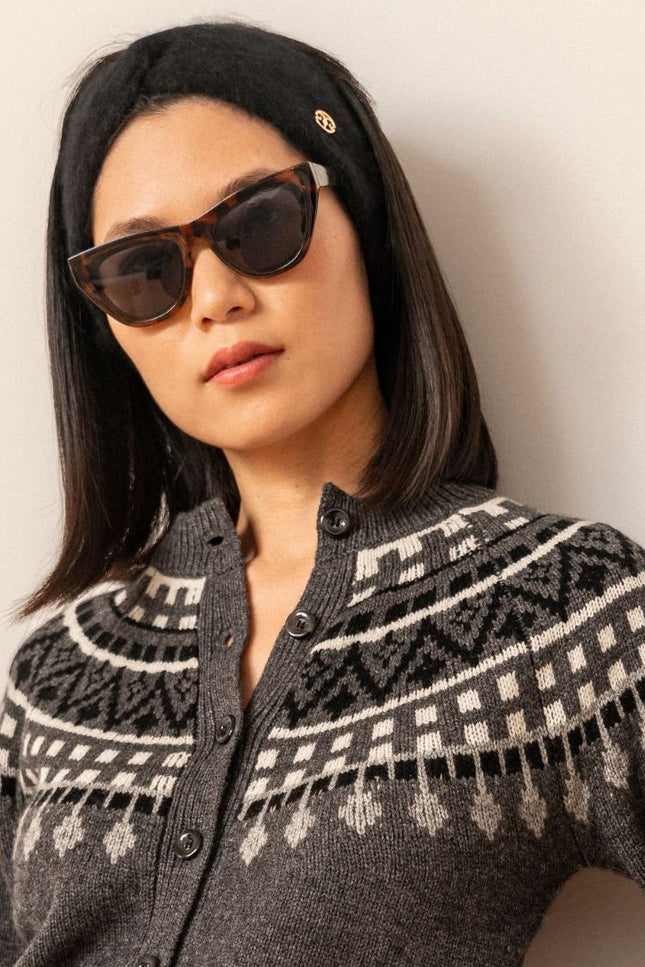 Bel Cashmere | Cardigan Kaia gris