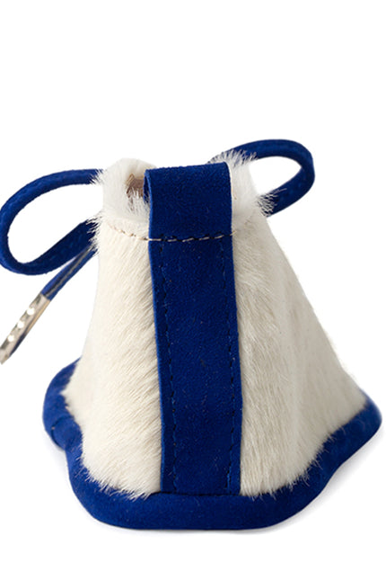 Wonder Kiddo Pantofi din Piele White-Blue Pentru Copii