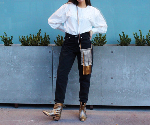 Entrudo | Talhas Crossbody gold & silver