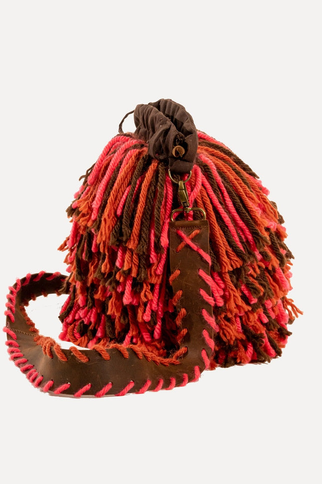 Entrudo | Burga Bucket Bag with fringes