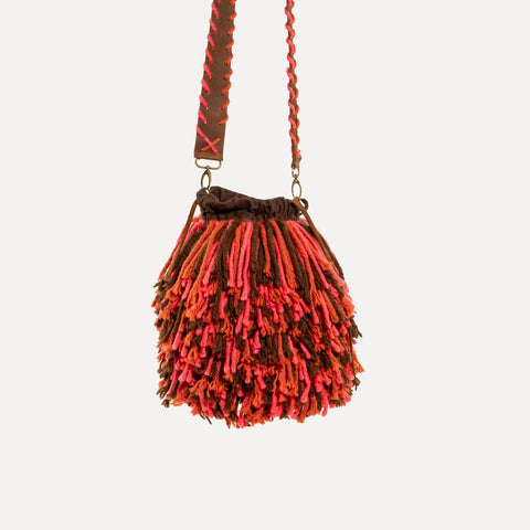 Entrudo | Burga Bucket Bag with fringes