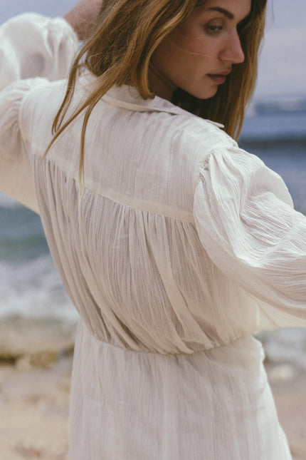 A Perfect Nomad | CRINKLE SHIRT DRESS