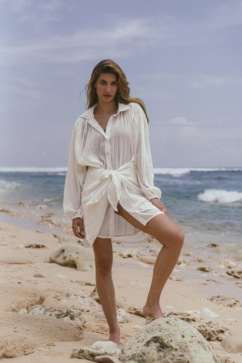 A Perfect Nomad | Sukienka koszulowa Crinkle