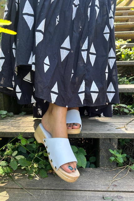 Entrudo | Platform Clogs Briffa x Entrudo white