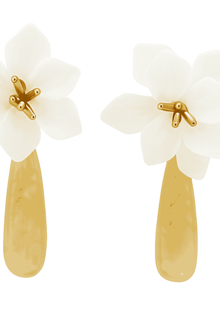 Michael Nash Jewelry | Kolczyki z klipsem Flora