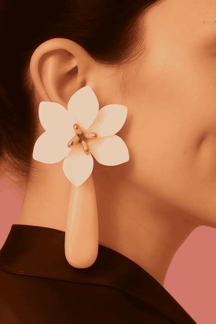 Michael Nash Jewelry | Kolczyki z klipsem Flora