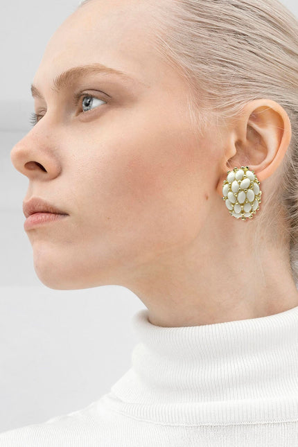 Michael Nash Jewelry | Kolczyki z klipsem Aruna