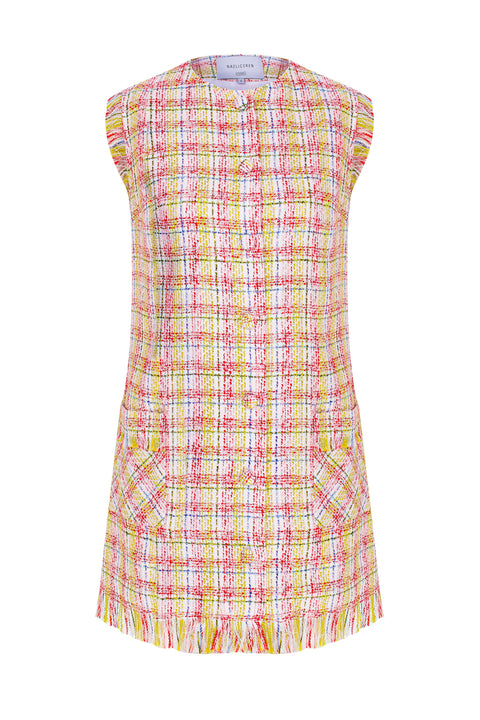 Nazli Ceren | Chloe Tweed Mini Dress