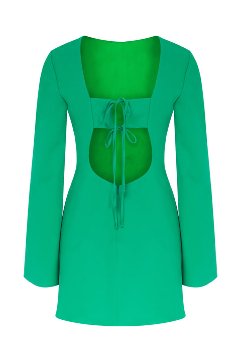 Nazli Ceren | Sukienka mini Ira zielona