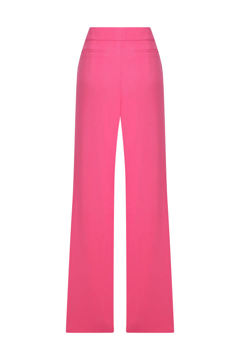 Nazli Ceren | Tina Wide Leg Trousers pink