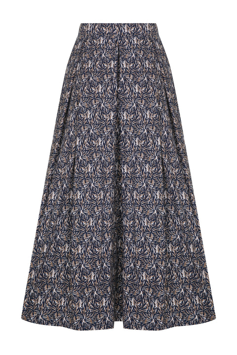 Nazli Ceren | June Midi Skirt brown